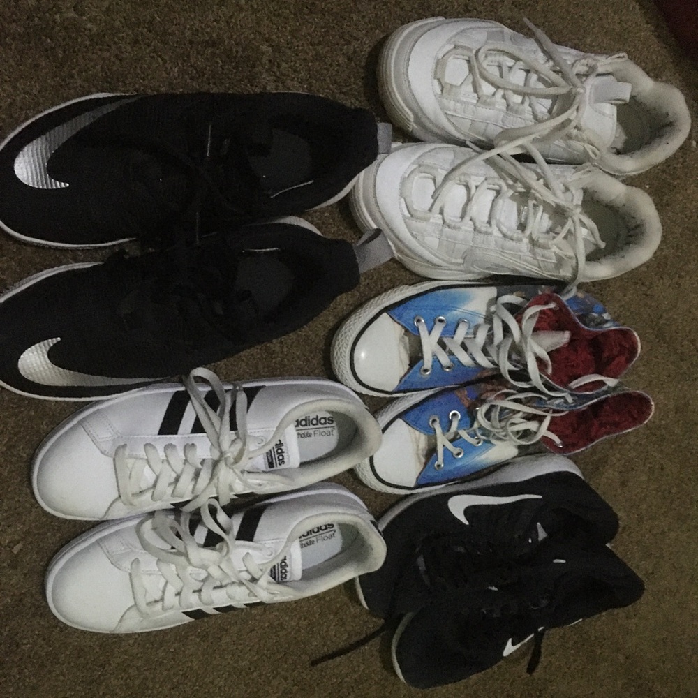 unlisted shoes!